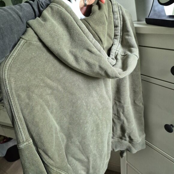 AERIE green hoodie - Picture 3 of 4